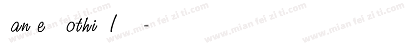 Handel Gothic ITC W字体转换